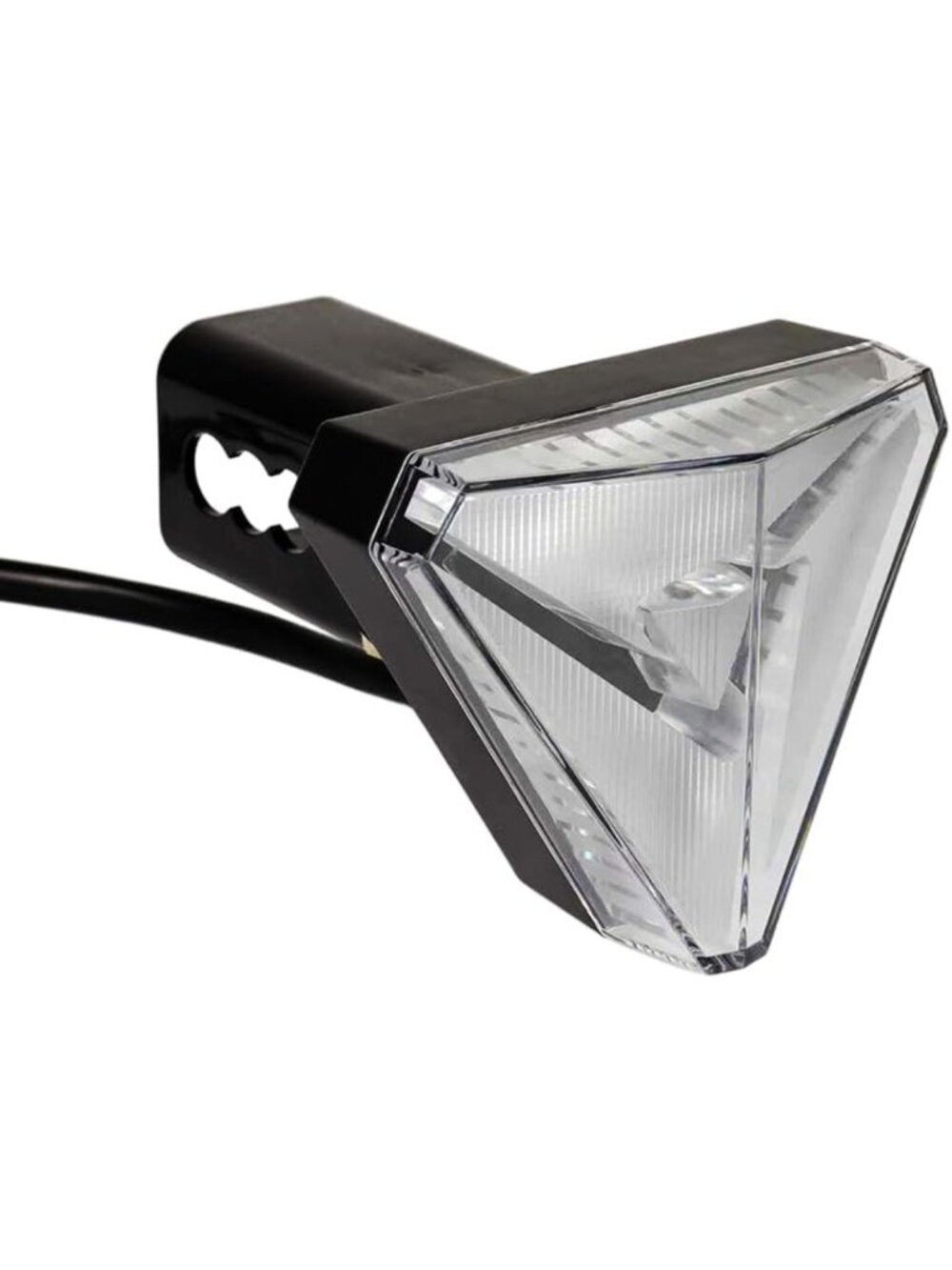 Red LED Towing Trailer Hitch Cover with Brake & Reverse Light for 2" Receiver - Picture 2 of 8